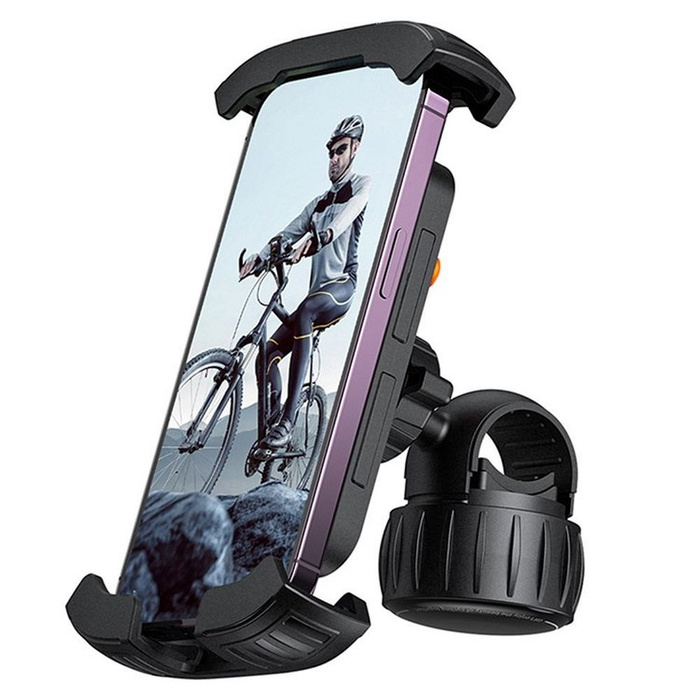 BASEUS uchwyt rowerowy / motocyklowy na kierownice QuickGo czarny C40561500113-00/BS-CM024