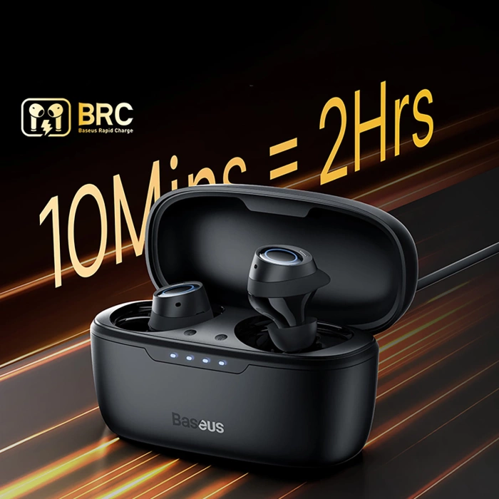 Słuchawki TWS Baseus MA10 (czarny)