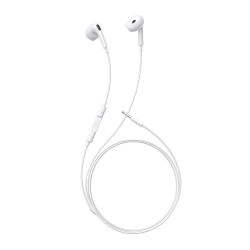 SŁUCHAWKI BASEUS ENCOK HZ19 MINI JACK 3.5MM WHITE