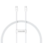 [PO ZWROCIE] Kabel Baseus Superior Series ll USB-C - USB-C 30W 480Mb/s 1m - biały