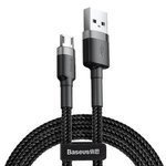 Kabel Micro USB BASEUS Cafule 2A 3m czarno-szary
